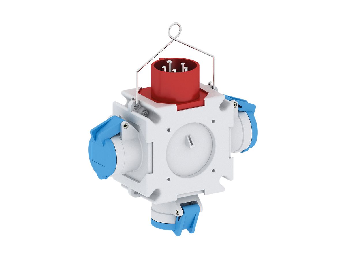 Kreuzverteiler Bals CEE16/5 6h 3×CEE16/3 400V