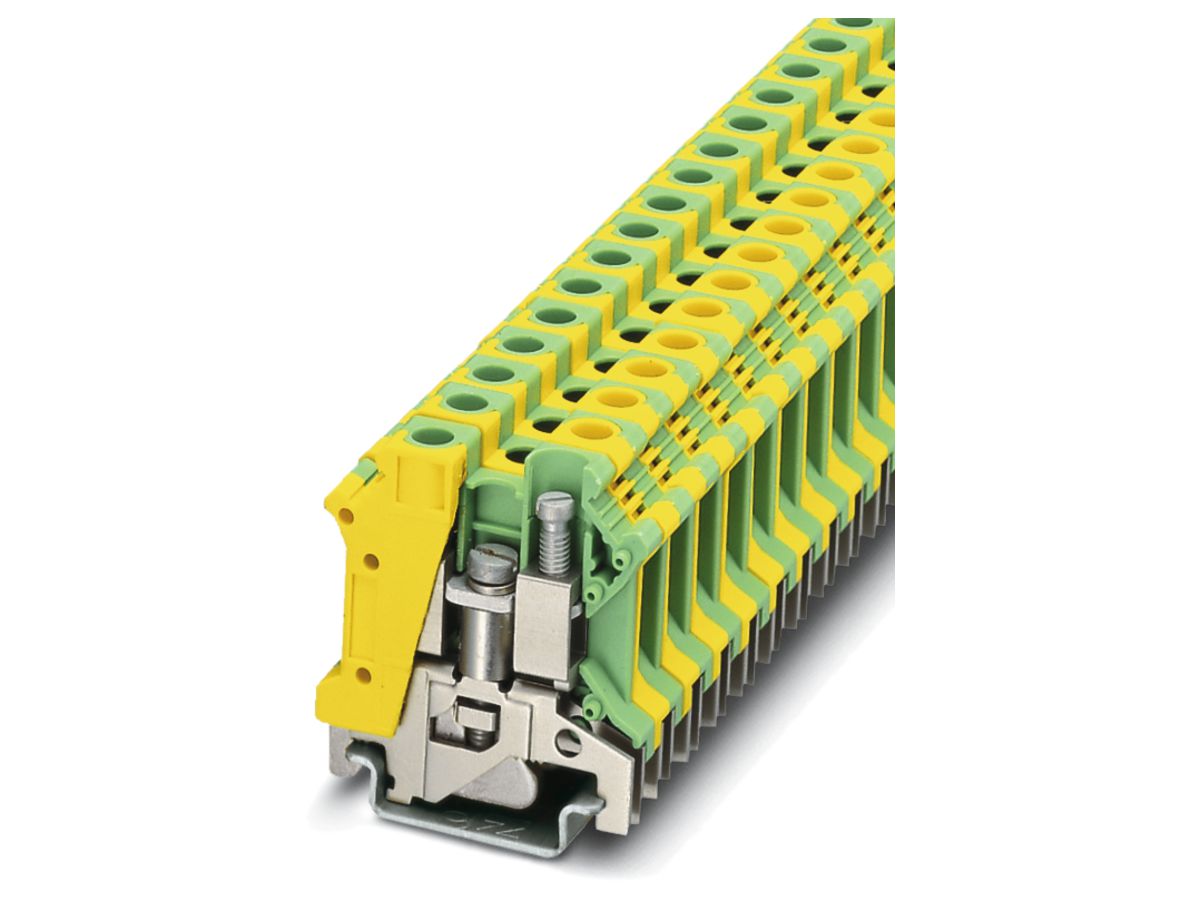 Durchgangsreihenklemme 0.5…16mm² grün/gelb, USLKG10 N