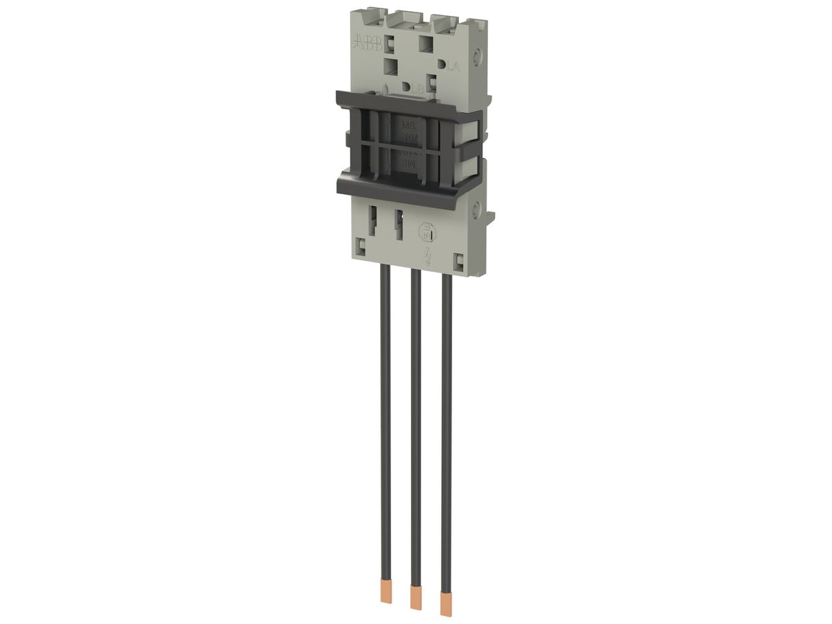 Adapter ABB ZMS930-PI, für MS116/MS132 auf SMISSLINE TP, 3L unten, Push-In