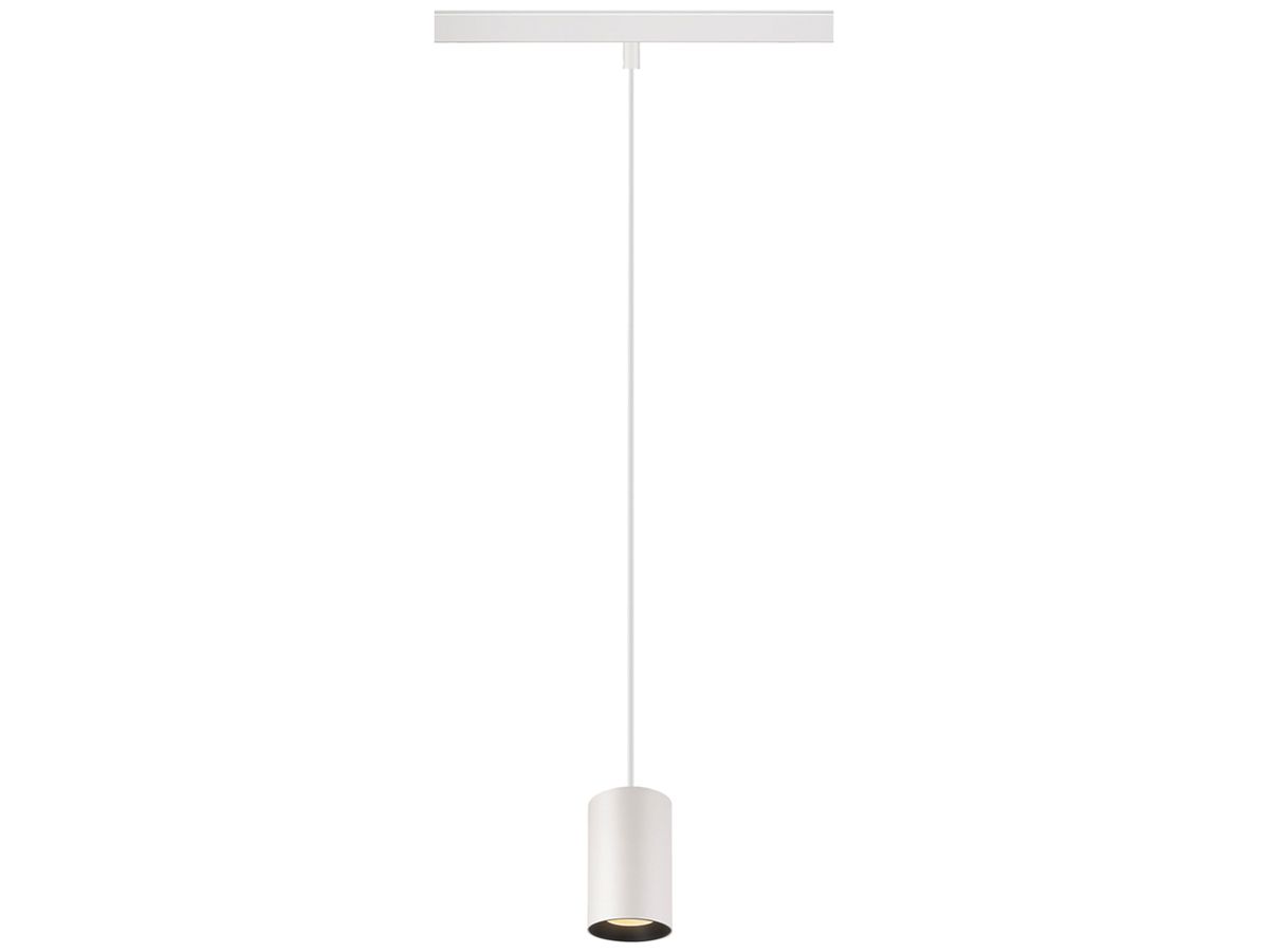 LED-Pendelleuchte SLV NUMINOS XS 48V TRDCK DALI 8.7W 690lm 930 Ø50 ws/sz 55°