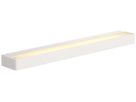 LED-Wandleuchte SLV SEDO, 18W 1300lm 3000K Glas satiniert IP20 mattweiss