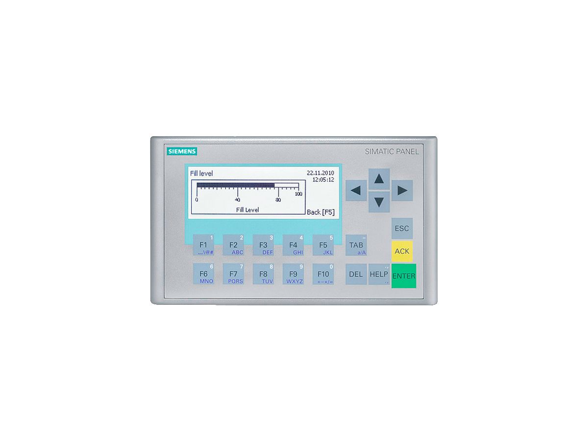 Bedienpanel Siemens SIMATIC HMI KP300 BASIC MONO PN mit 3.6" FSTN LCD