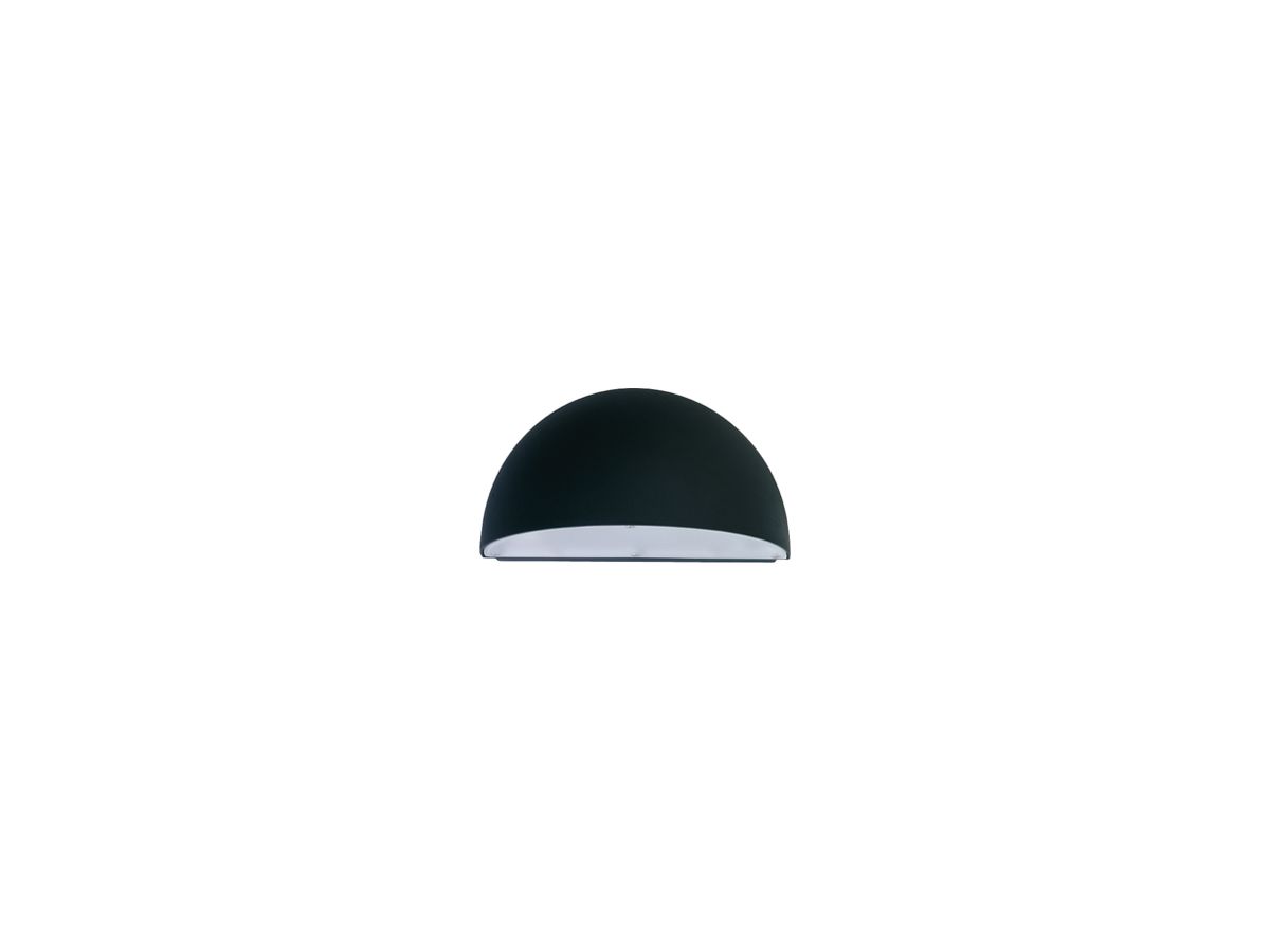 Wandleuchte SG Duett E27 1×30W IP65 271×148×142.5mm schwarz