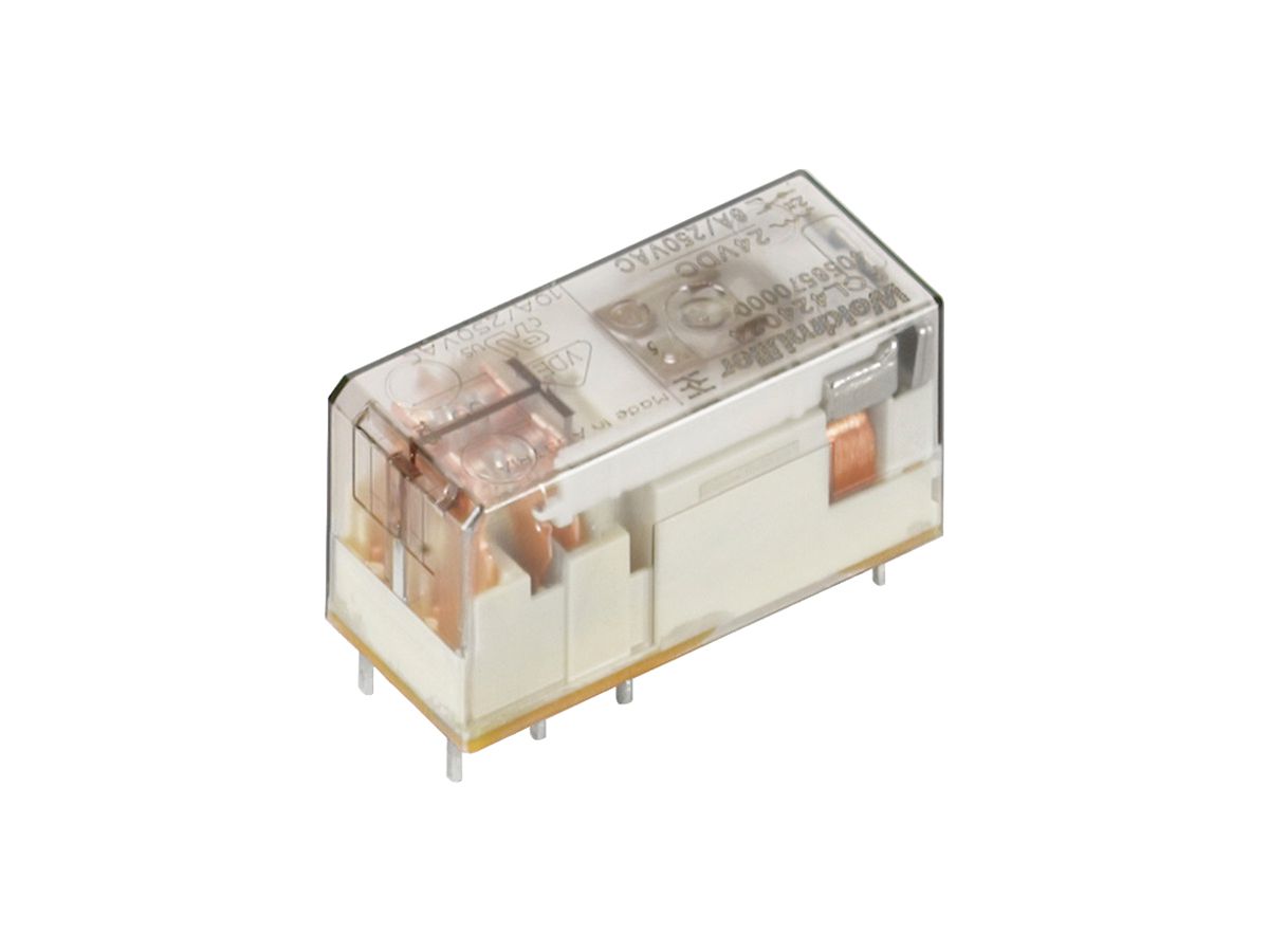 Relais WM RCL425005 2CO AgNi+Au 4.75…6.5VDC 8A/250VAC