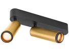 LED-Spot SLV GRIP SPOT M 28W 2920lm 2700K WB DIM 274×147×106mm schwarz/gold