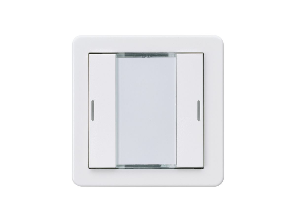 Taster Hager basico A KNX 2-fach LED weiss