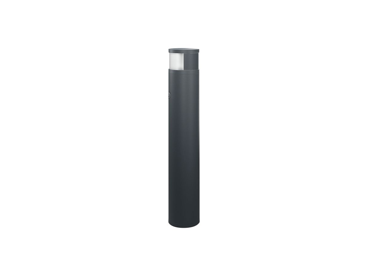 LED-Pollerleuchte ESYLUX ALVA BL ANO DALI 17W 3000K 940mm Sensor anthrazit opal