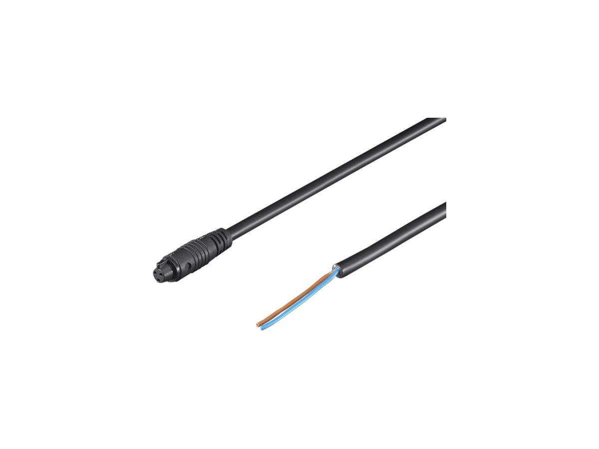 Anschlusskabel Rittal SZ 4315.800 Stecker 2P/freies Leitungsende 3m PVC schwarz