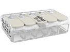 Verbindungsklemme WAGO 221 5×0.2…4mm² Hebel 24.5A 440V grau transparent