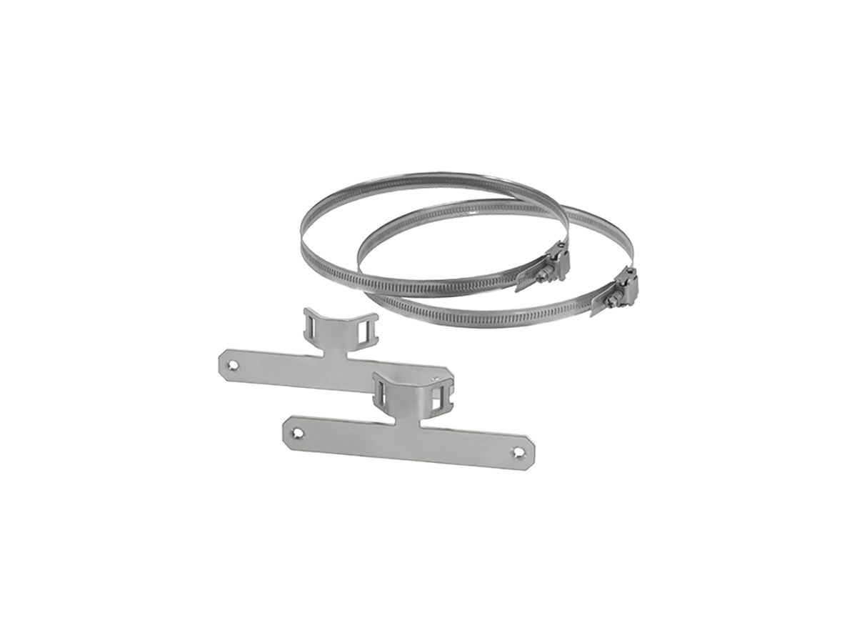 Befestigungsset Hensel f.befestigung von Mi-Gehäusern an Rohr, 60…150mm B=140mm