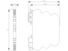 Koppelrelais Siemens SIRIUS 3RQ3 24VUC 1W 6A AgSnO2 Push-In-Klemmen