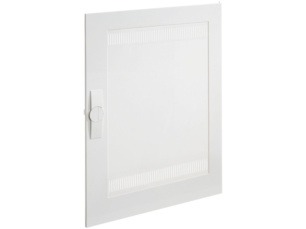 Tür rechts geschlitzt Hager univers Media 519×769×12mm IP3X weiss