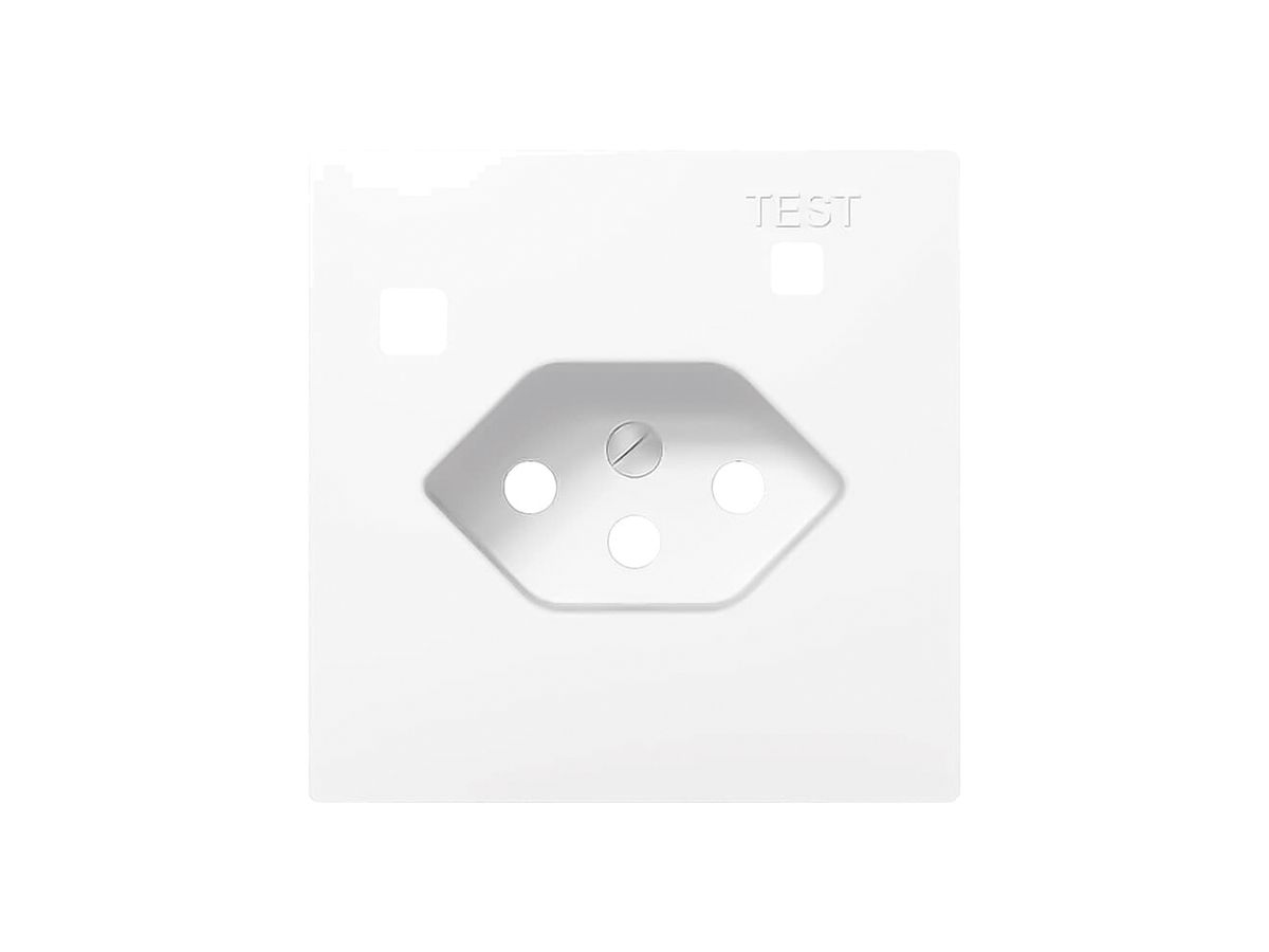 Frontset SIDUS Z/E zu FI-Steckdose T13 weiss