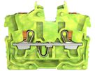 Durchgangsklemme WAGO TOPJOB-S 2250 1mm² 2L mit Endklemme grün/gelb