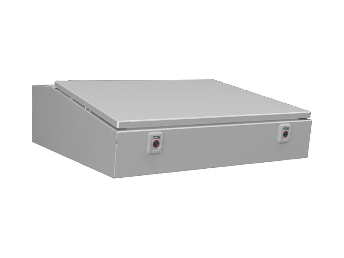 Pultgehäuse Rittal CX 600×200×745mm Stahl 1×Tür grau IP55