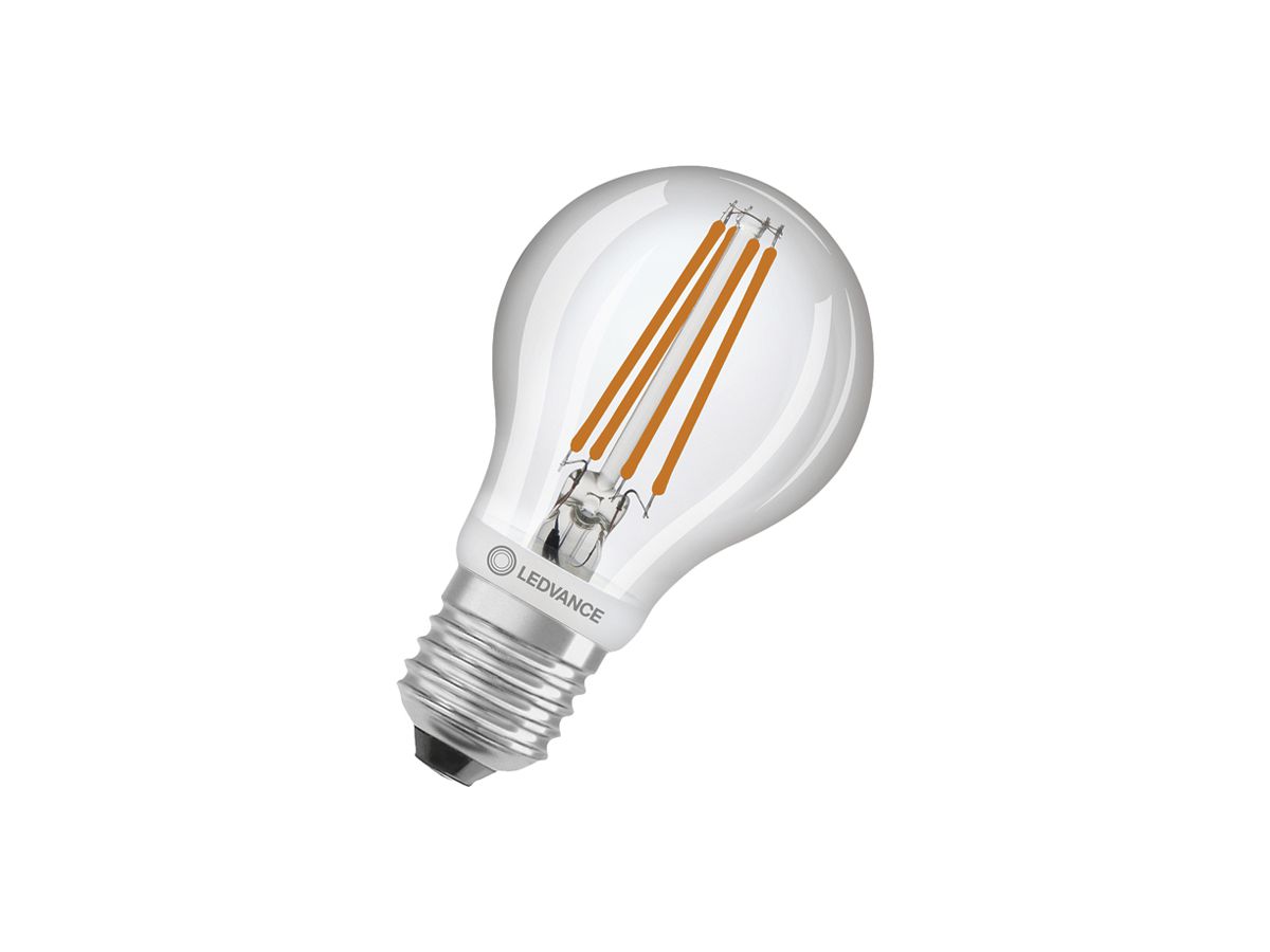 LED-Lampe LEDVANCE CLAS A E27 7.3W 806lm 2700K HF Ø60×116mm Typ A klar
