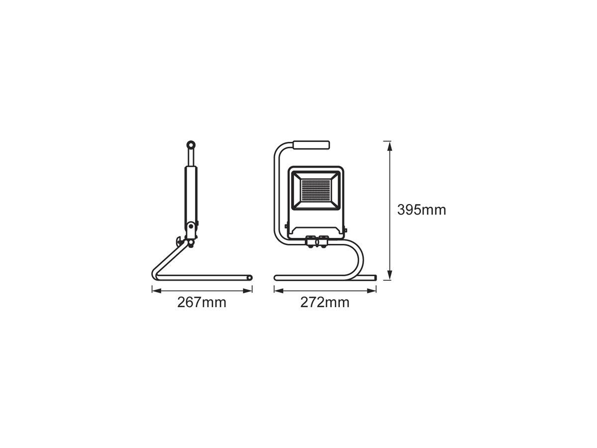 LED-Strahler LEDVANCE WORKLIGHT 50W 4500lm 4000K IP65 VWB