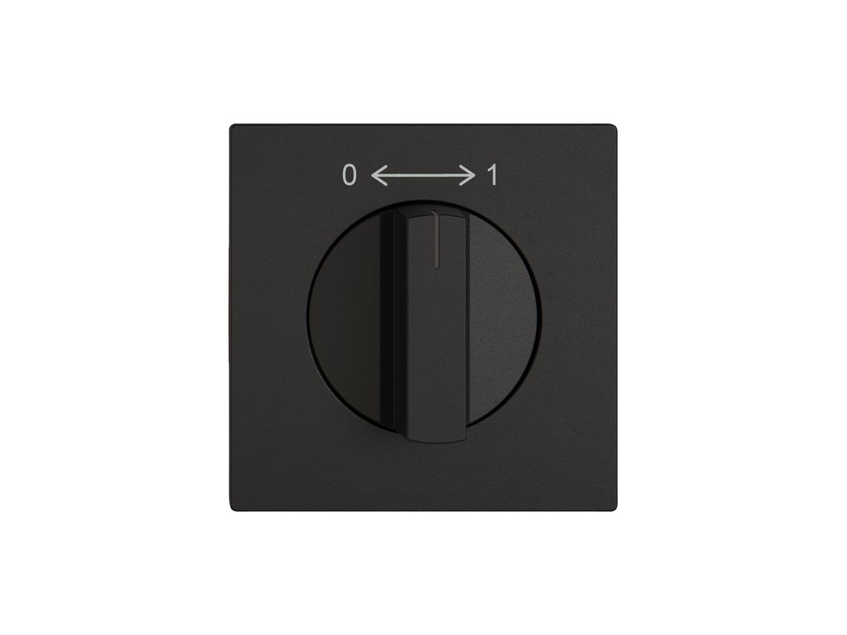 Montageset EDIZIO.liv SNAPFIX® f.Drehschalter m.Griff 0 → ← 1 sz