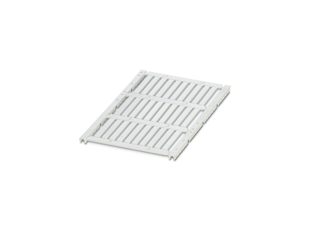 Bezeichnungskarte UCT-WMT weiss für Kabelmarkierung 30×4mm