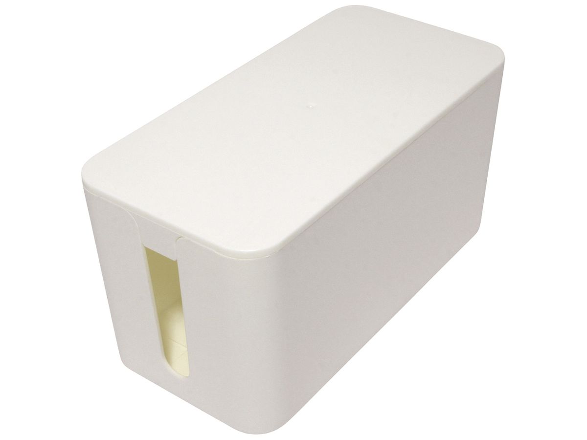 Kabelschutz-Box VALUE, 235×115×120mm, Kunststoff weiss