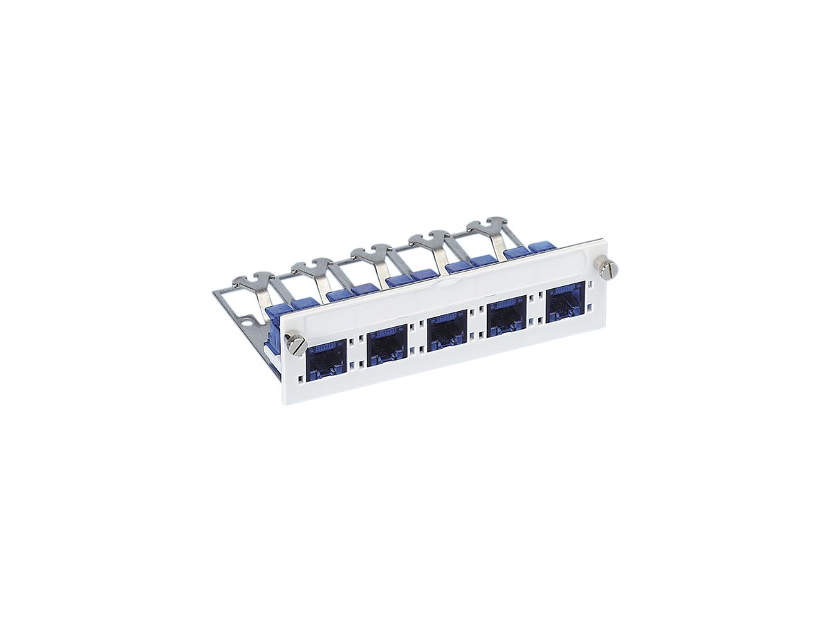 Universaleinheit freenet R&M 5×RJ45 Kat.6 ungeschirmt