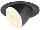 LED-Downlight SLV NUMINOS GIMBLE M 12W 1900lm 4000K MB DA Ø135×95 schwarz/weiss