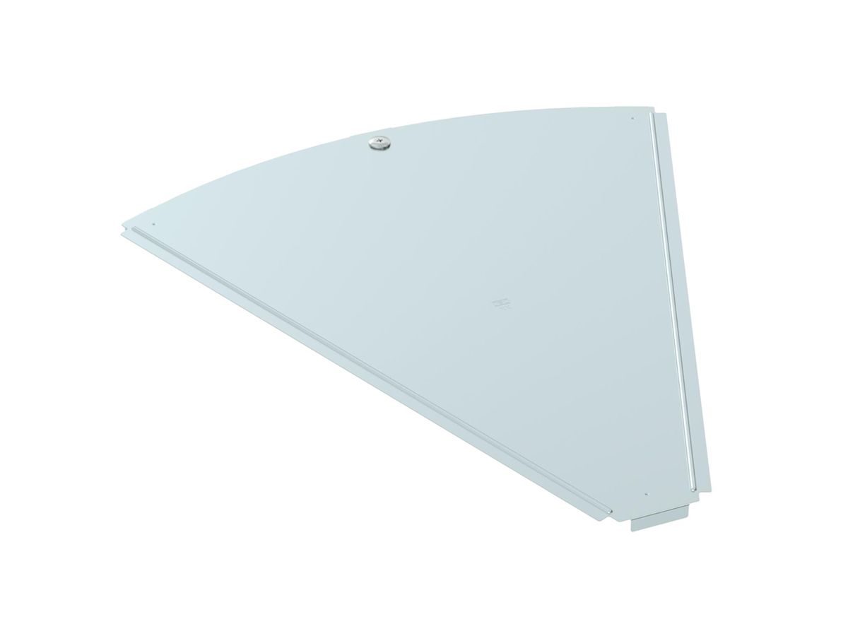 Deckel BET RBD 45° 600×625mm Stahl bandverzinkt