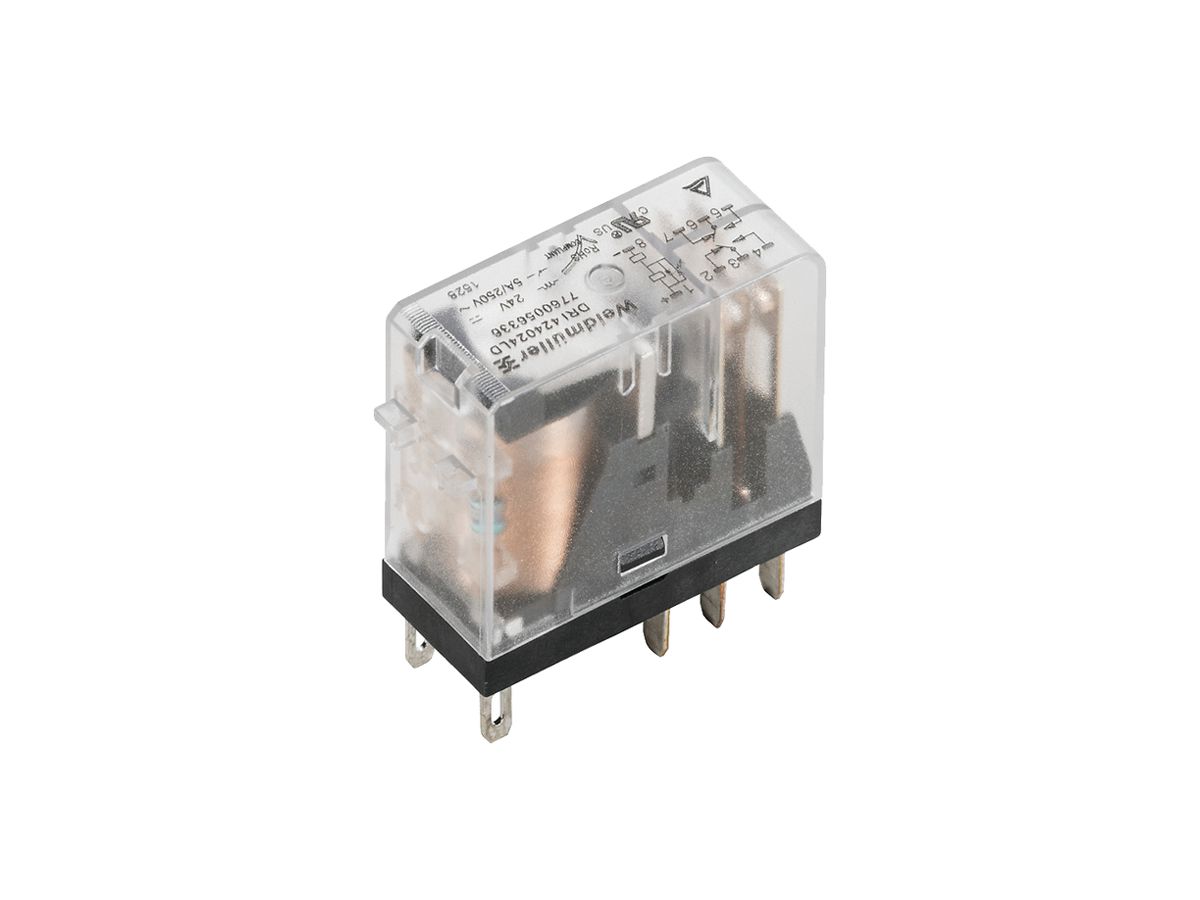 Relais WM DRI424524 2CO AgSnO2 19.2…26.4VAC 5A/250VAC