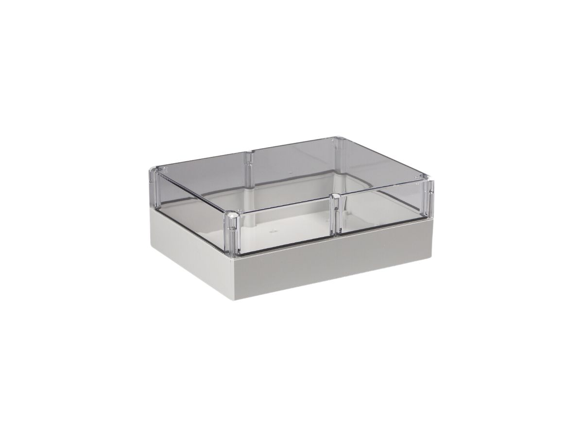 Apparategehäuse RW CUBO D230×300×111 DPCP transparent, T DSHI 1B