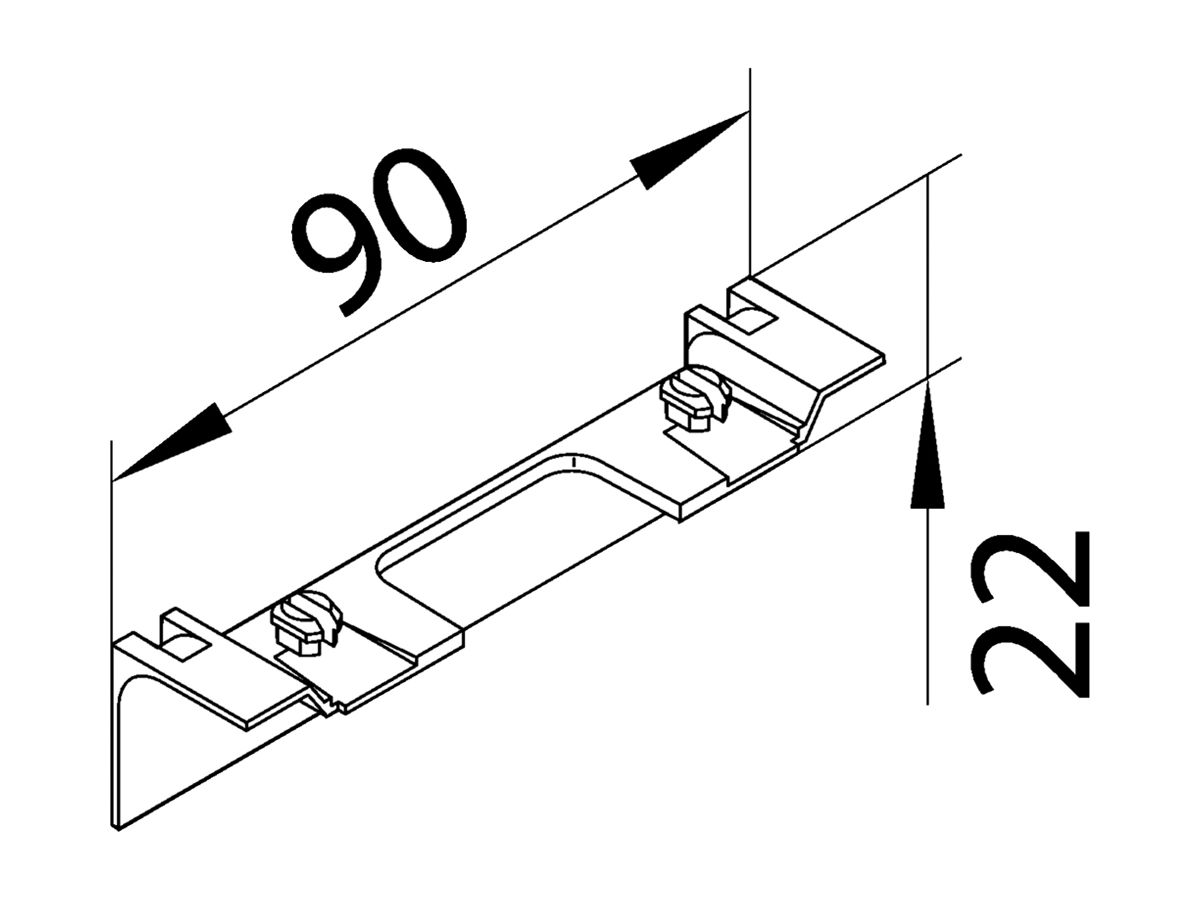 Geräteträgerschürze universal tehalit für SL20055 verkehrsweiss