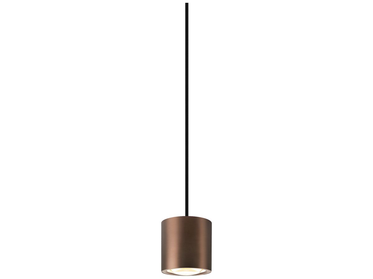 LED-Pendelleuchte SLV OCULUS 11W 780lm 920…930 DIM Ø90×90mm Kupfer