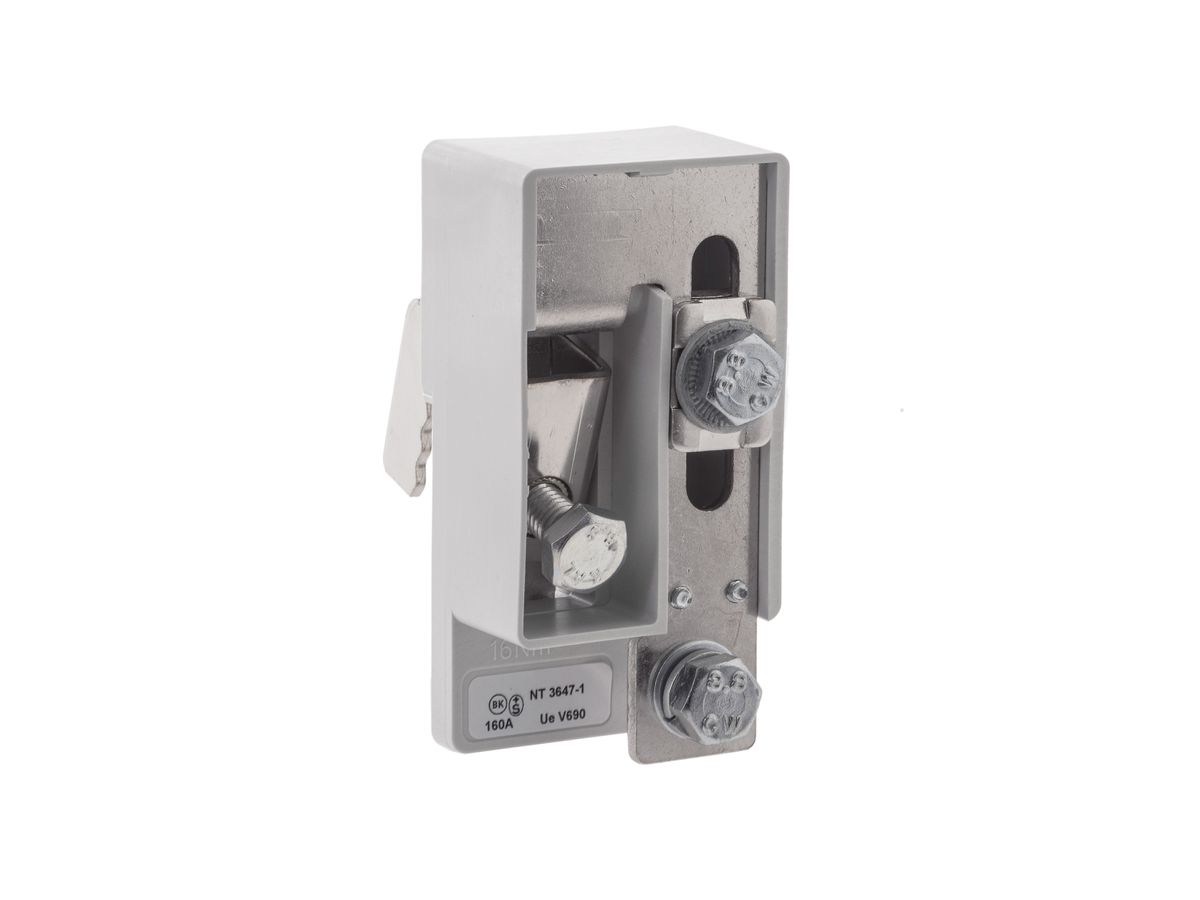 Neutralleitertrenner BK 3647-1 - 160A / Reiter für Flachkupfer
