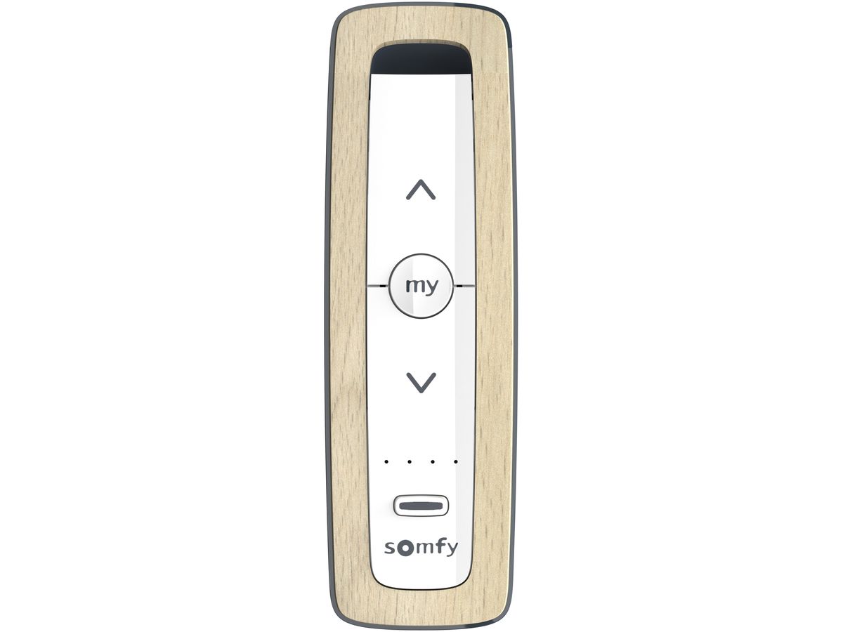 RF-Handsender Somfy SITUO 5 RTS Natural II, 5-Kanal, Holzoptik