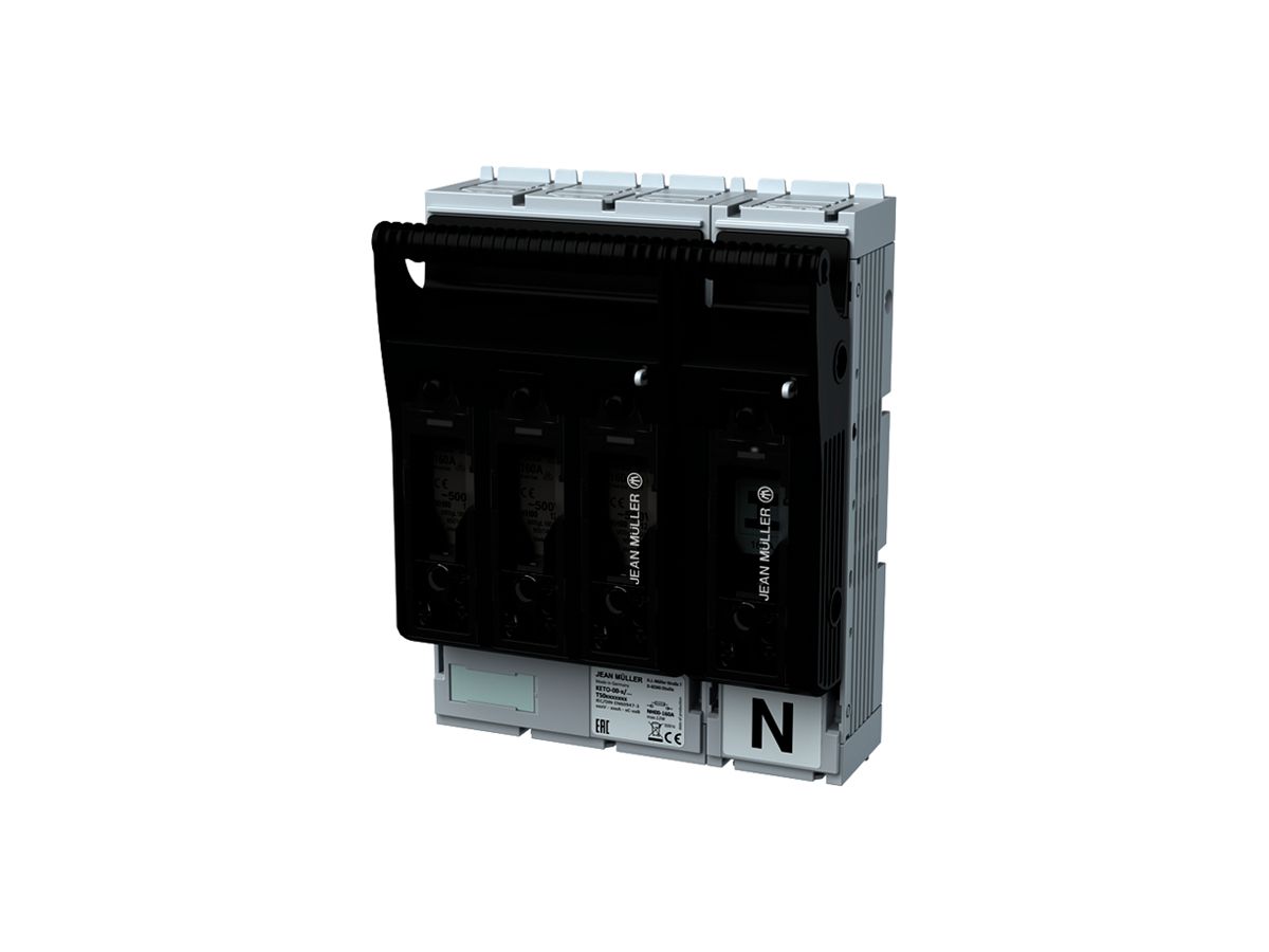 NH-Sicherungslasttrenner KETO-00-4/F NH000 NH00 690V 160A 65kA 4