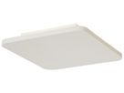 LED-Wandleuchte SLV PLASTRA SQUARE, 9W 400lm 3000K Gips IP20 weiss