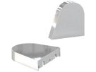 Endkappe LEDVANCE LINEAR MR Kunststoff 82×80×18mm chrom 2 Stk