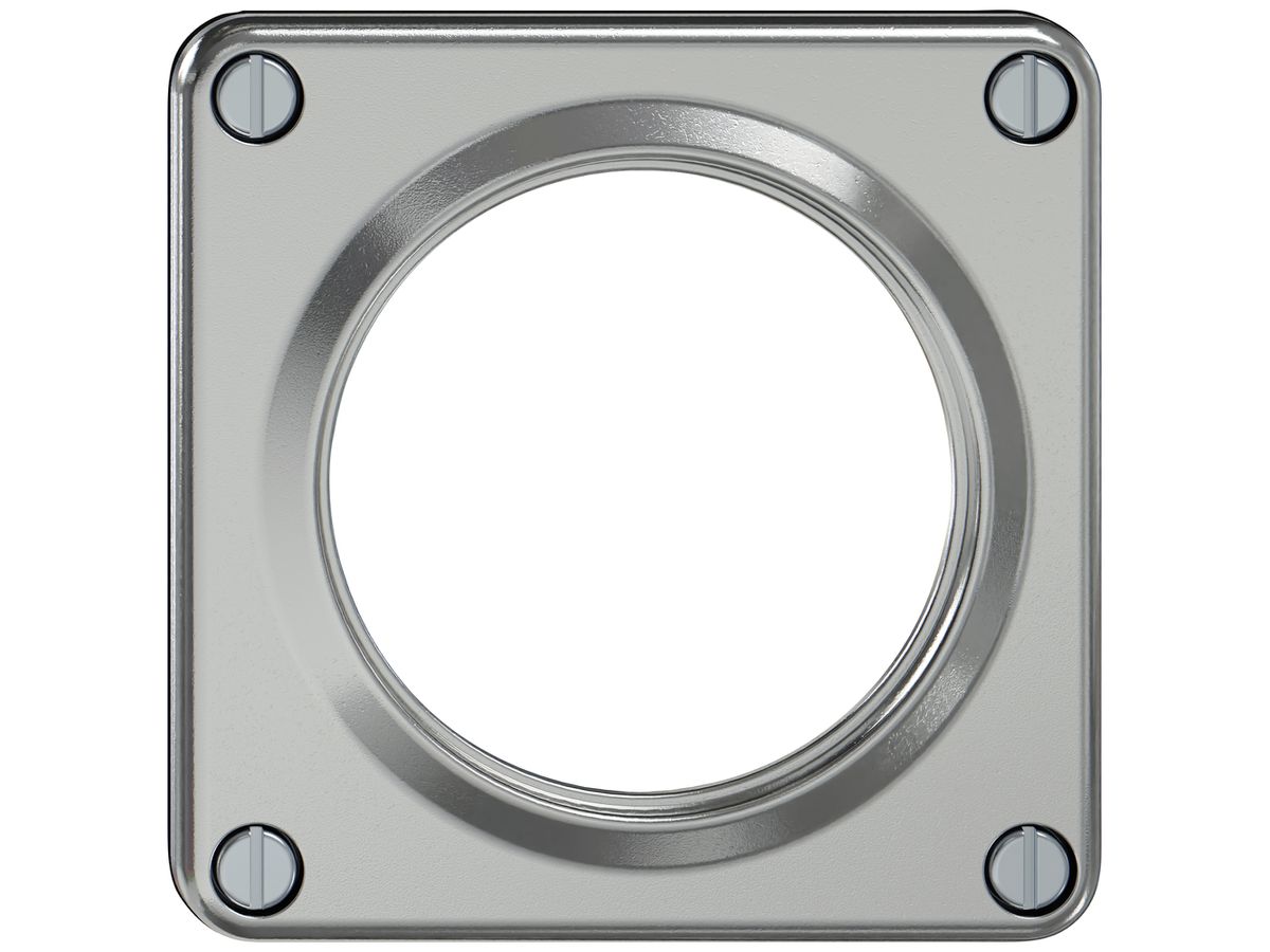 Oberteil ELEMENT SNAPFIX® ohne Klappdeckel Ø60mm alu