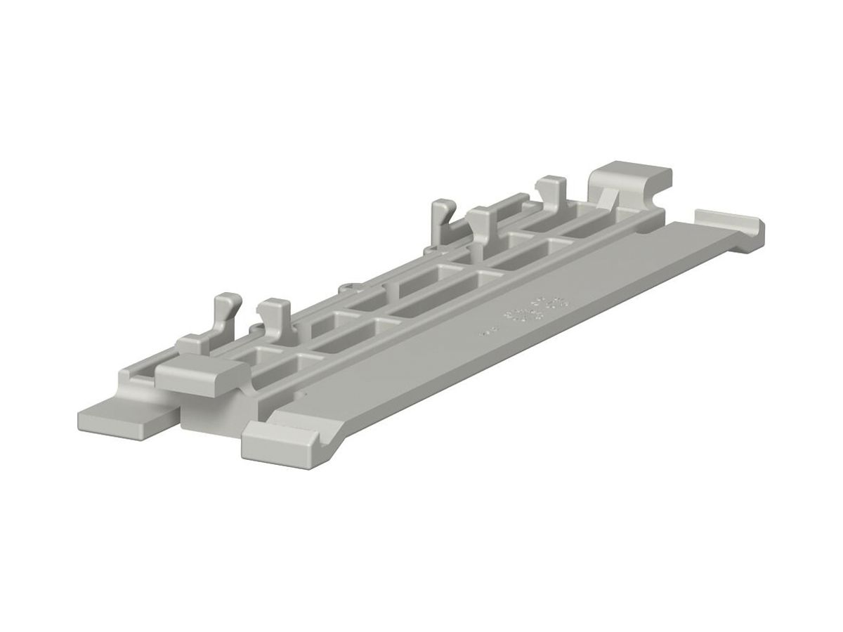 Halteklammer BET WDK 136.2×36mm Kunststoff PVC grau