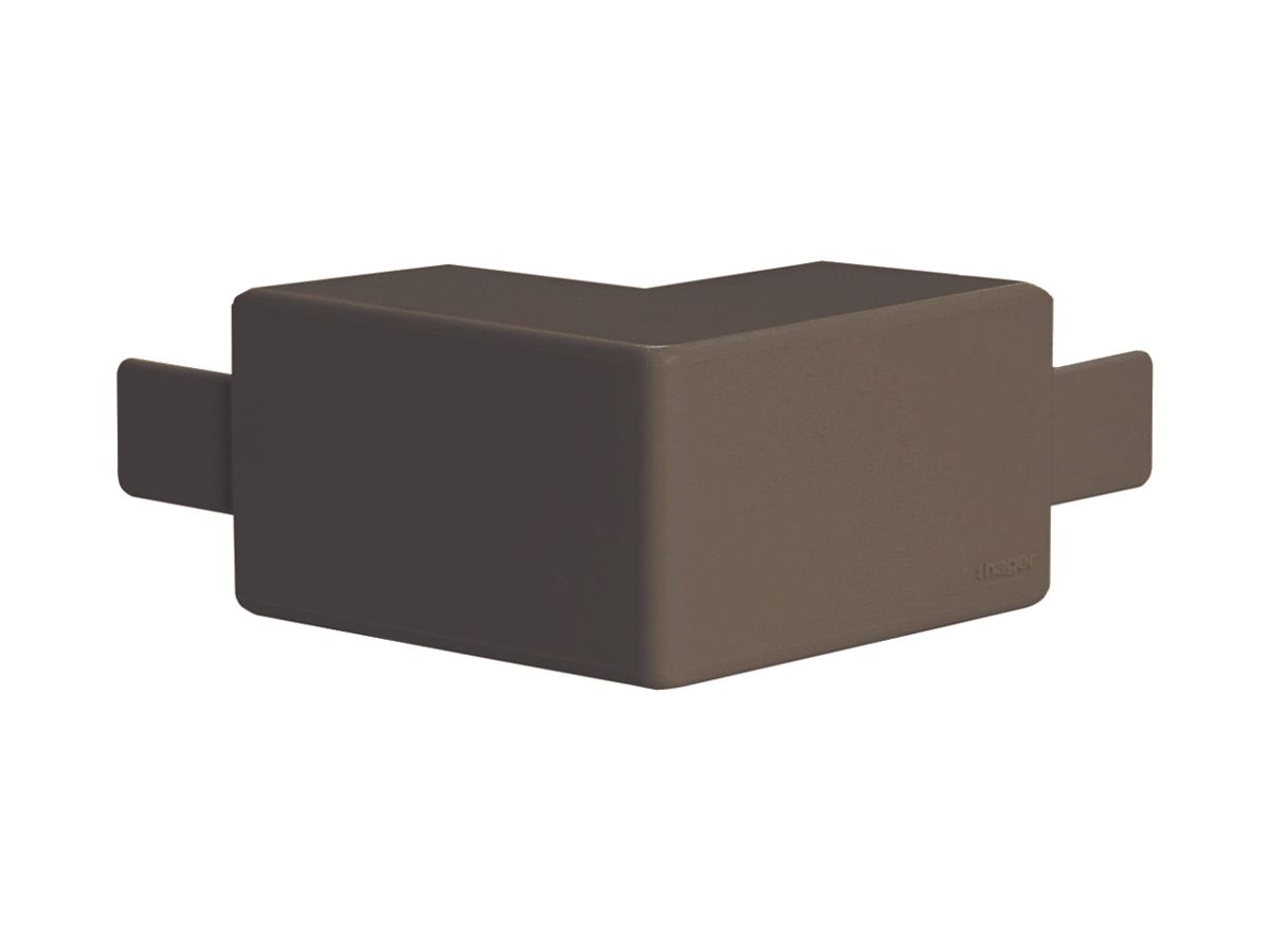Ausseneck Hager tehalit.LF/LFF 33×20mm braun IP30