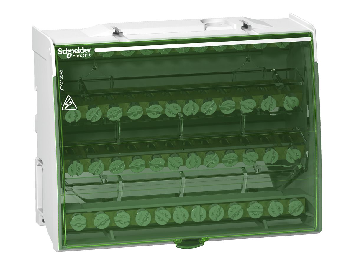 Klemmenblock Schneider Electric 125A 4×12