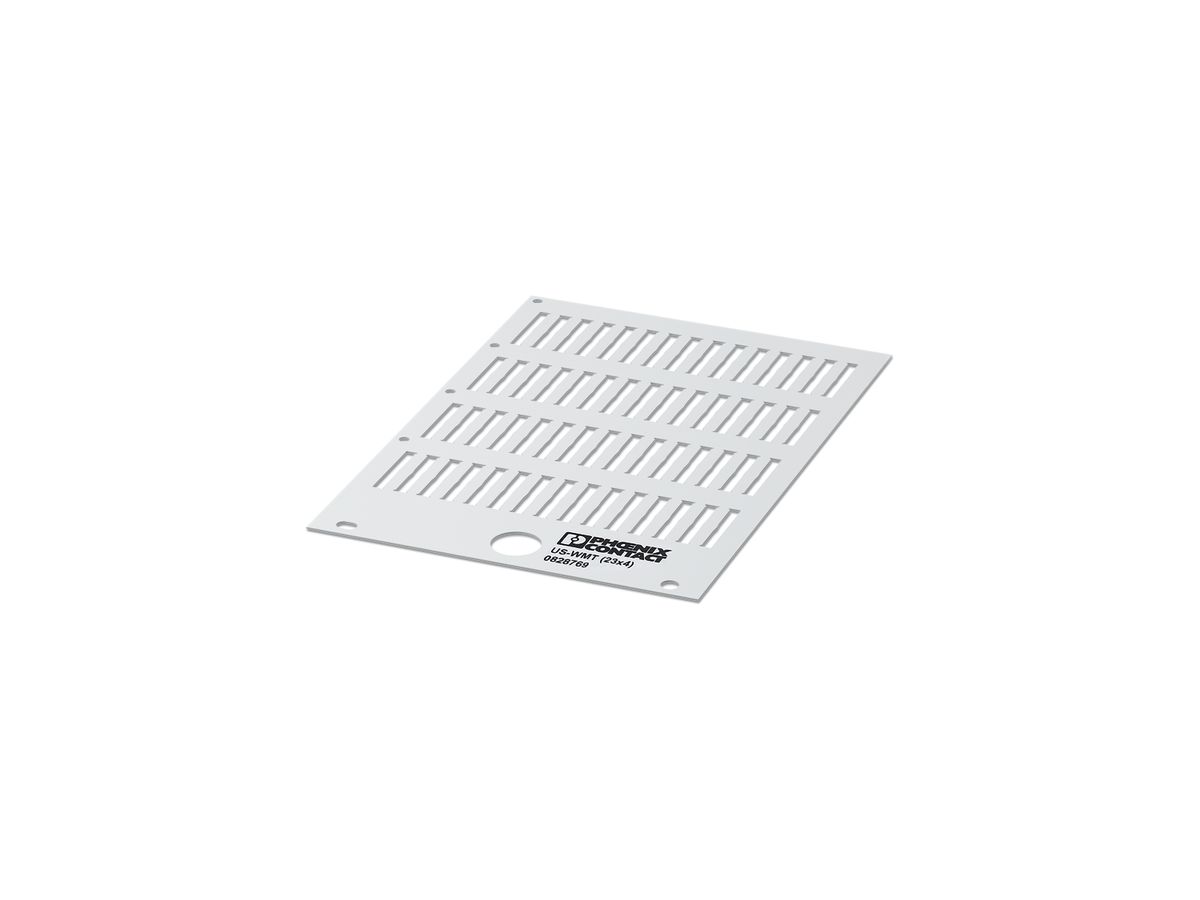 Bezeichnungskarte US-WMT 35mm für Kabelmarkierung 23×3.9mm