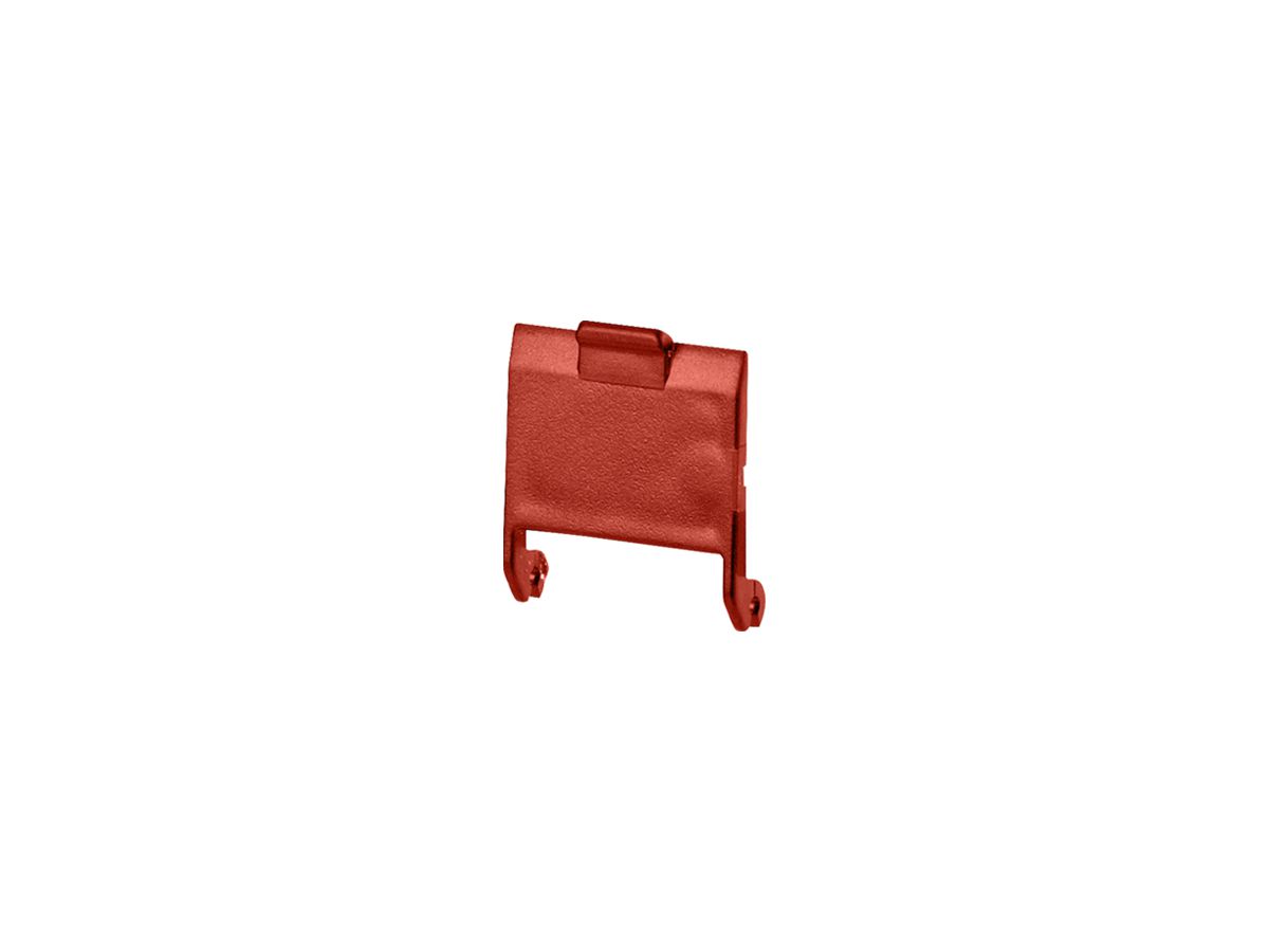 Staubschutzklappe H-LINE M, für Anschlussmodul, rot, 10 Stück