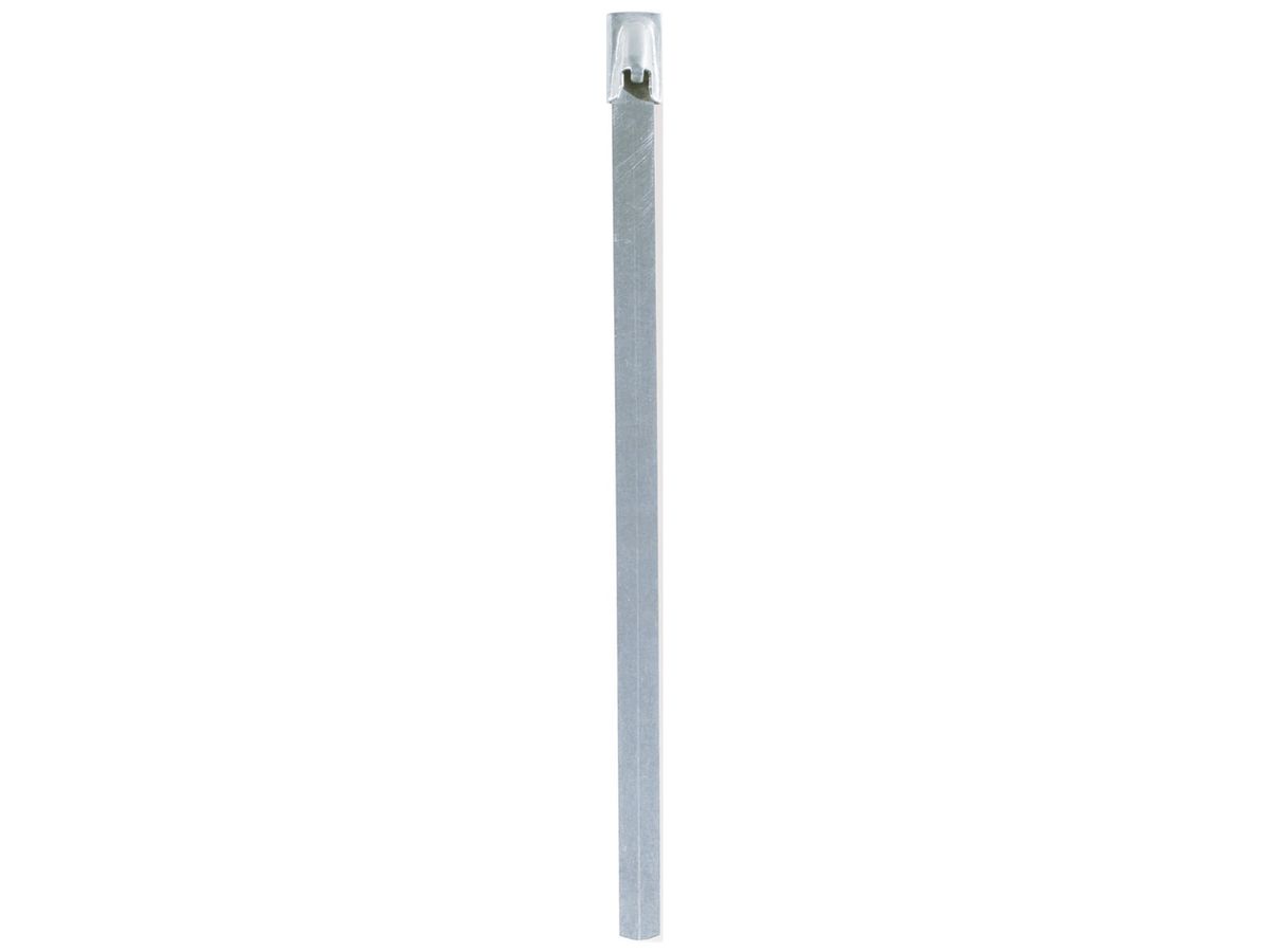 Kabelbinder CIMCO aus Edelstahl AiSi 316 7.9×200mm max.Ø50mm 1200N silber