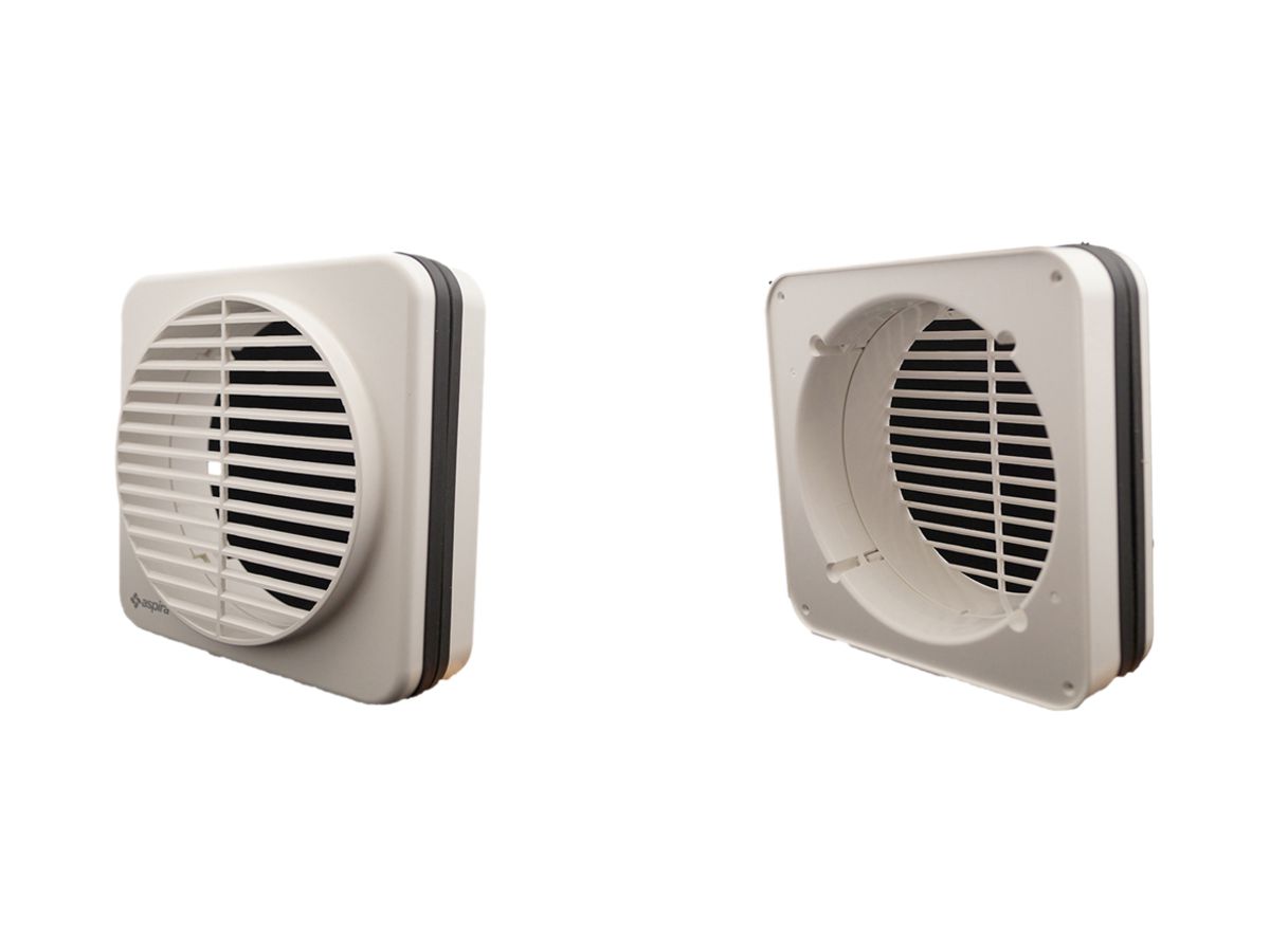 Fenster mit Kit für Ventilator Aspirante für max.15mm