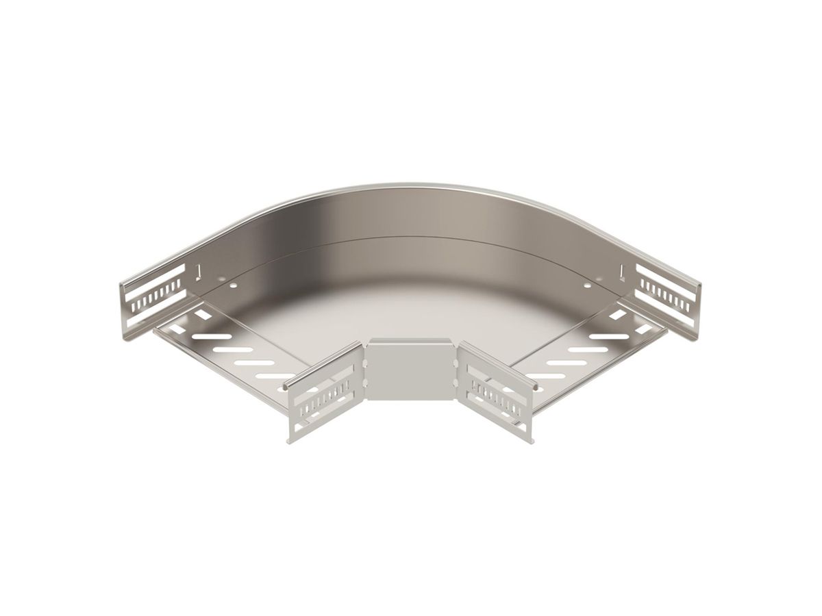 Bogen BET RB 90° 60×200mm Edelstahl A4 blank