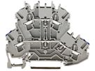 Doppelstockklemme WAGO TOPJOBS 2.5mm² N/L grau Serie 2002