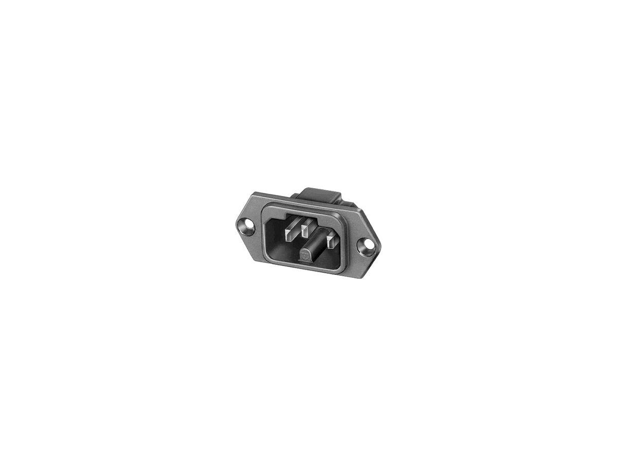 EB-Gerätestecker 2LPE schwarz