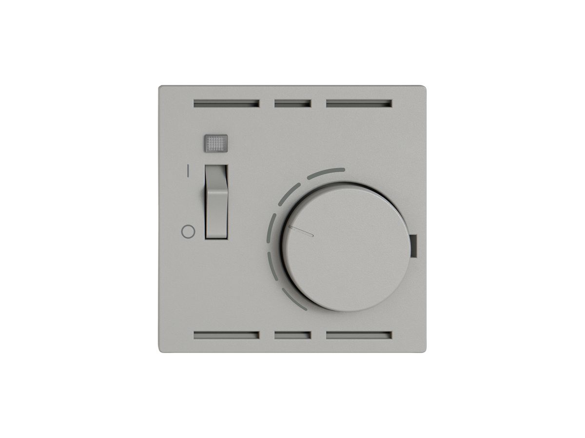 Raumthermostat EDIZIO.liv SNAPFIX® m.Schalter 230VAC 50Hz hgu
