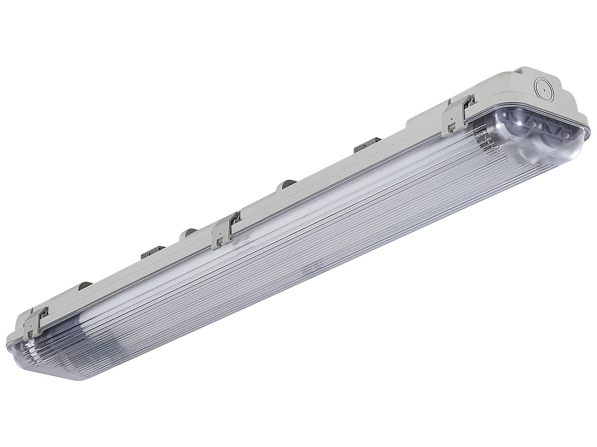 Feuchtraumleuchte Sylvania SYLPROOF G13 2×6.6W 1500lm 840 IP65 670×99mm grau