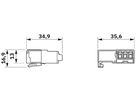 Fernmeldemodul PX SPP-R-2 AC Wechsler auf Basiselement